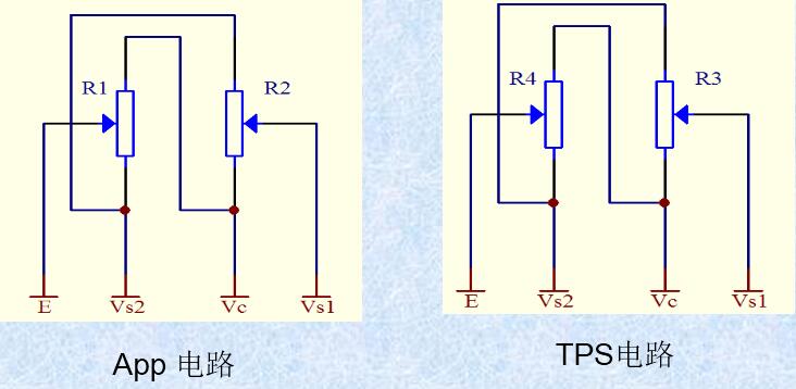 電子節氣門元件識別 電氣原理圖 電子節氣門元件識別 電氣原理圖